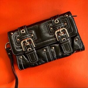 Rafe for Target Wristlet Clutch Wallet Black Patent